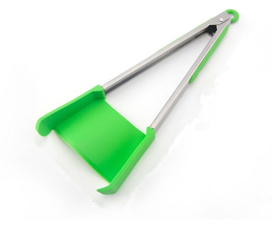 Pince spatule de cuisine en silicone