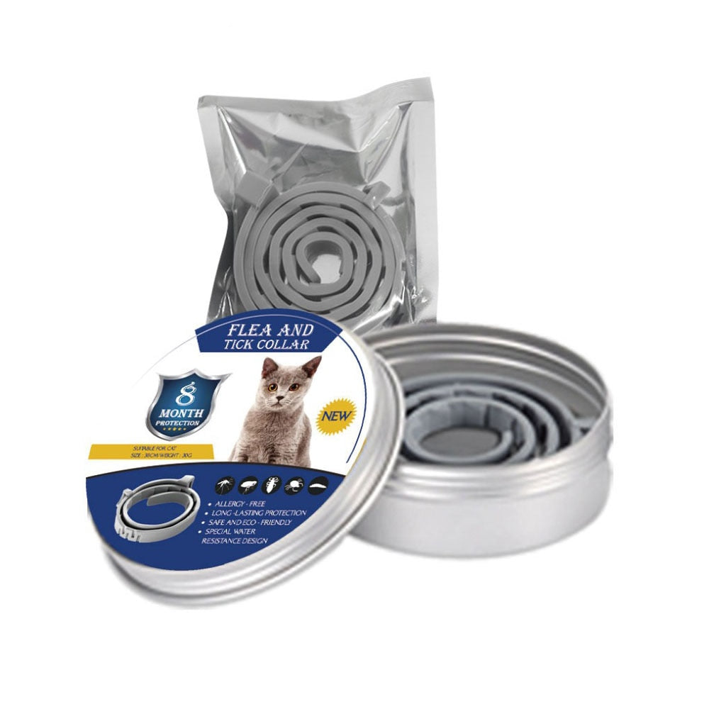 PROTECT : Collier antiparasites pour chiens et chats