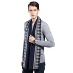 Echarpe cachemire homme