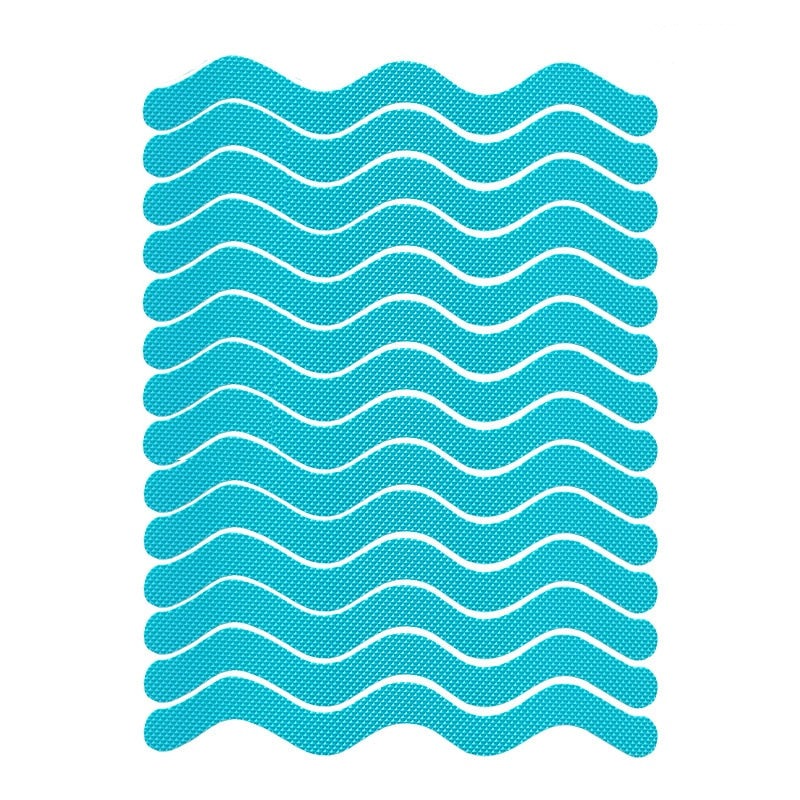 Lot de 24 bandes antidérapantes adhésives