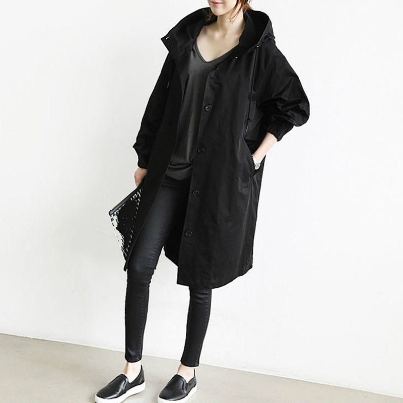 Trench-Coat imperméable et élégant pour femme