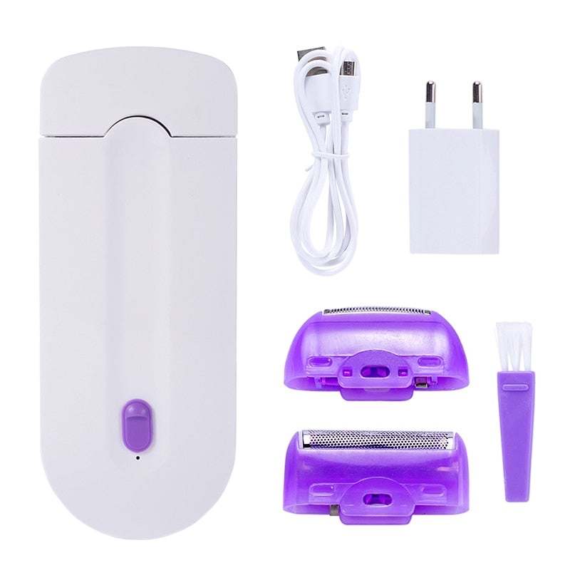 Épilateur Indolore Durable et Portable