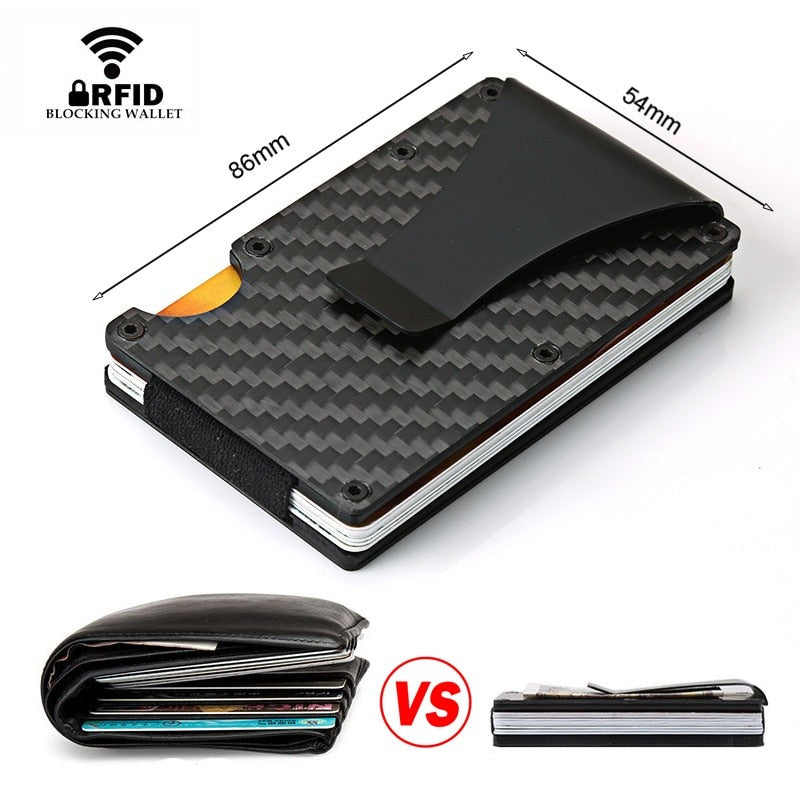 Nano porte cartes anti-piratage