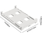 2x Support suspendu de réfrigérateur pour cannettes