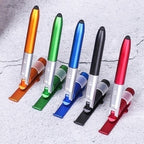 3x Stylo pliable avec lumière LED intégrée