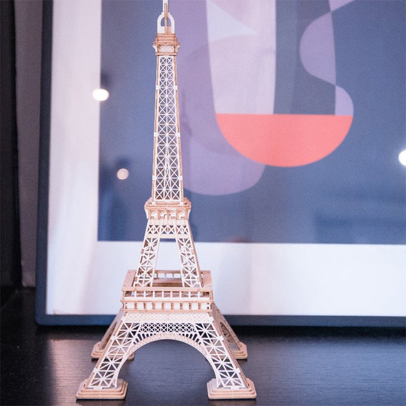 Puzzle en bois 3D - Monuments