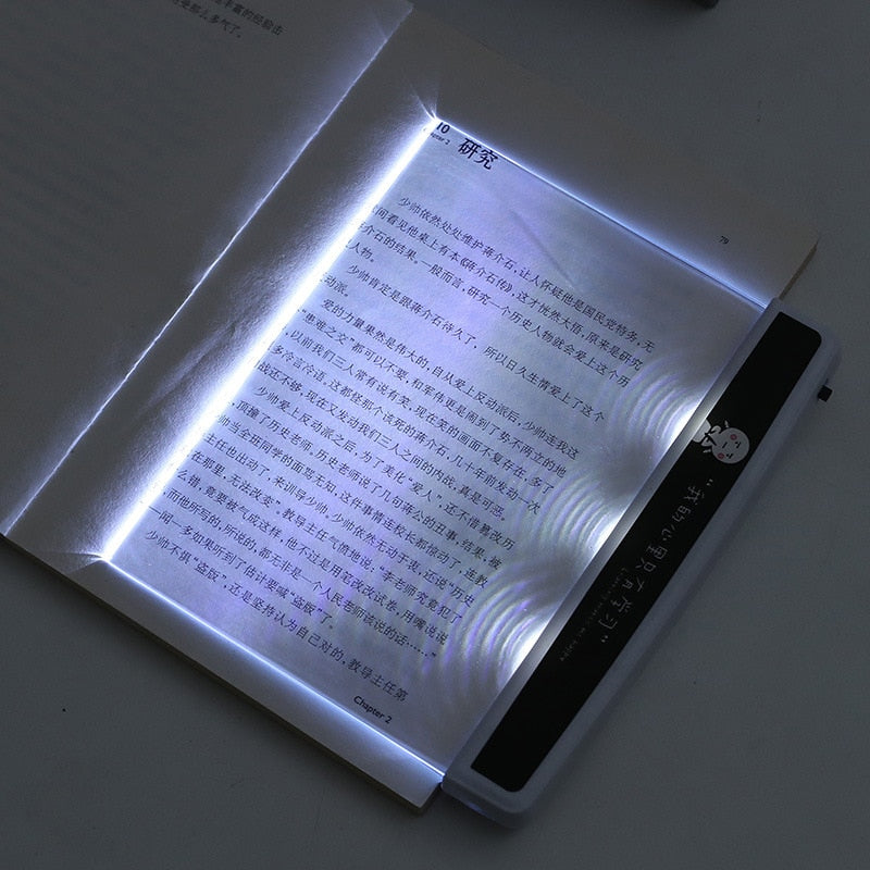 Veilleuse de lecture transparente