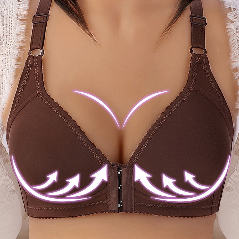Soutien gorge fermeture à l'avant - Motifs fleuris