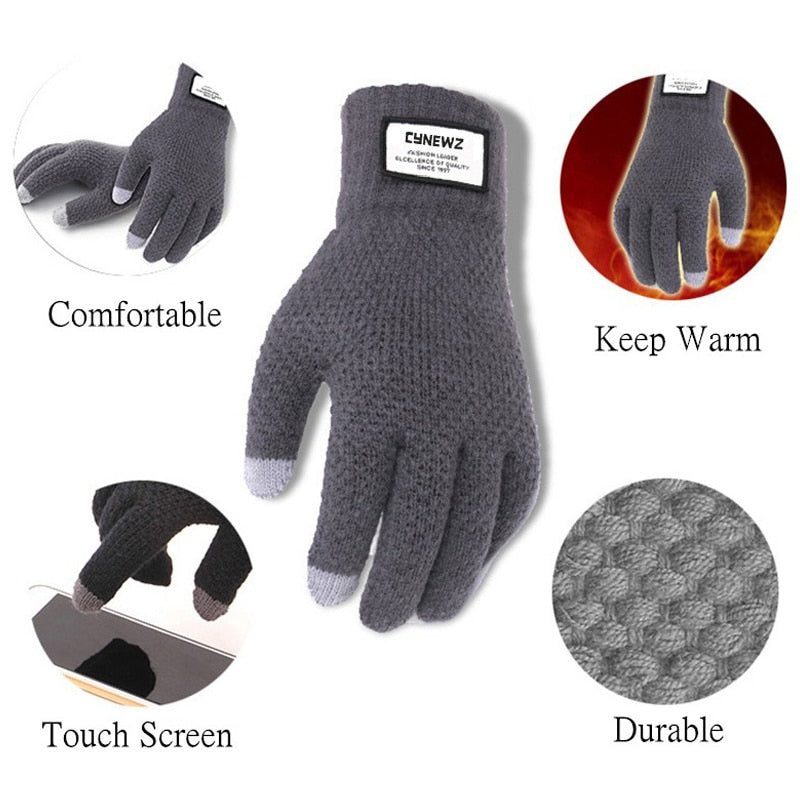 Gants tricotés - Tactile