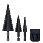 Lot de 3 forets en titane