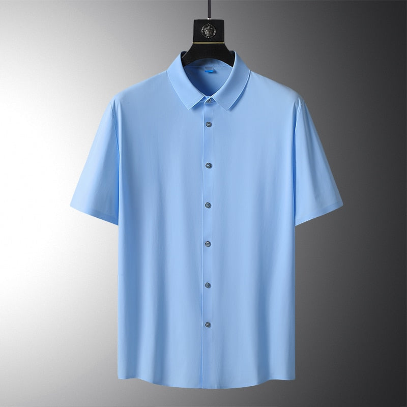 Silky-feel quick-dry shirt