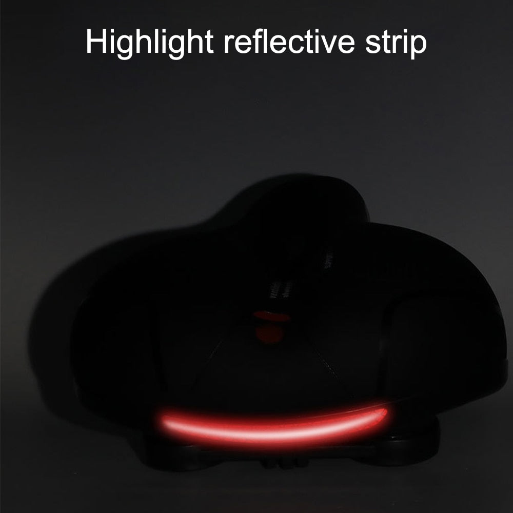 Selle de vélo en gel - Absorption des chocs