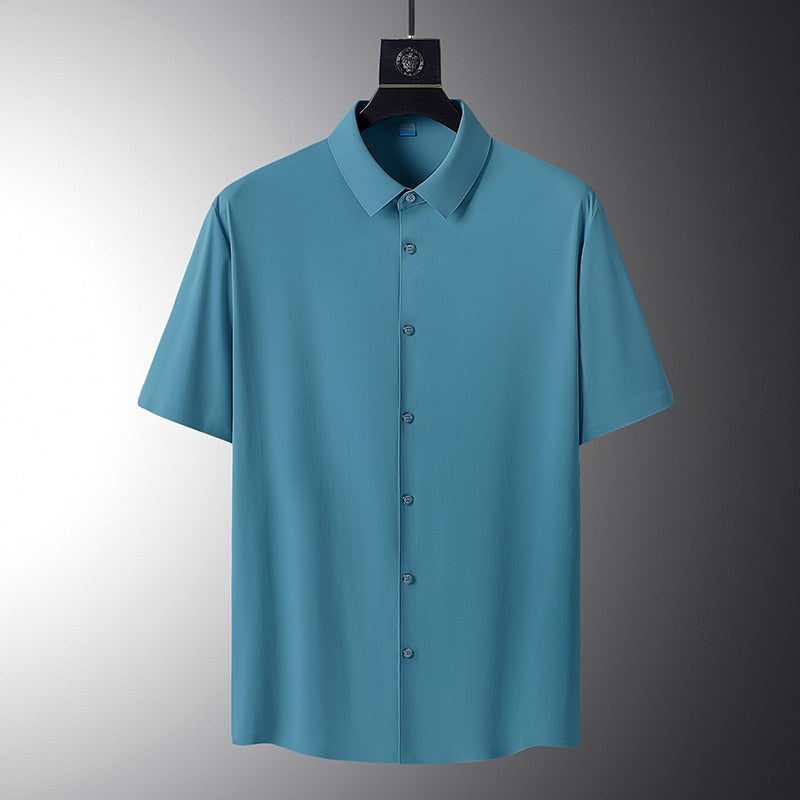 Silky-feel quick-dry shirt