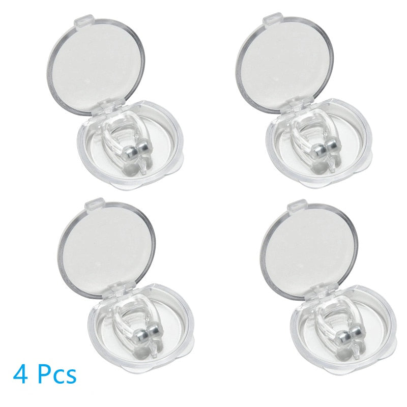 4x Clip nasal anti ronflement