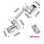 Robinet d'extension pivotant 1080 °