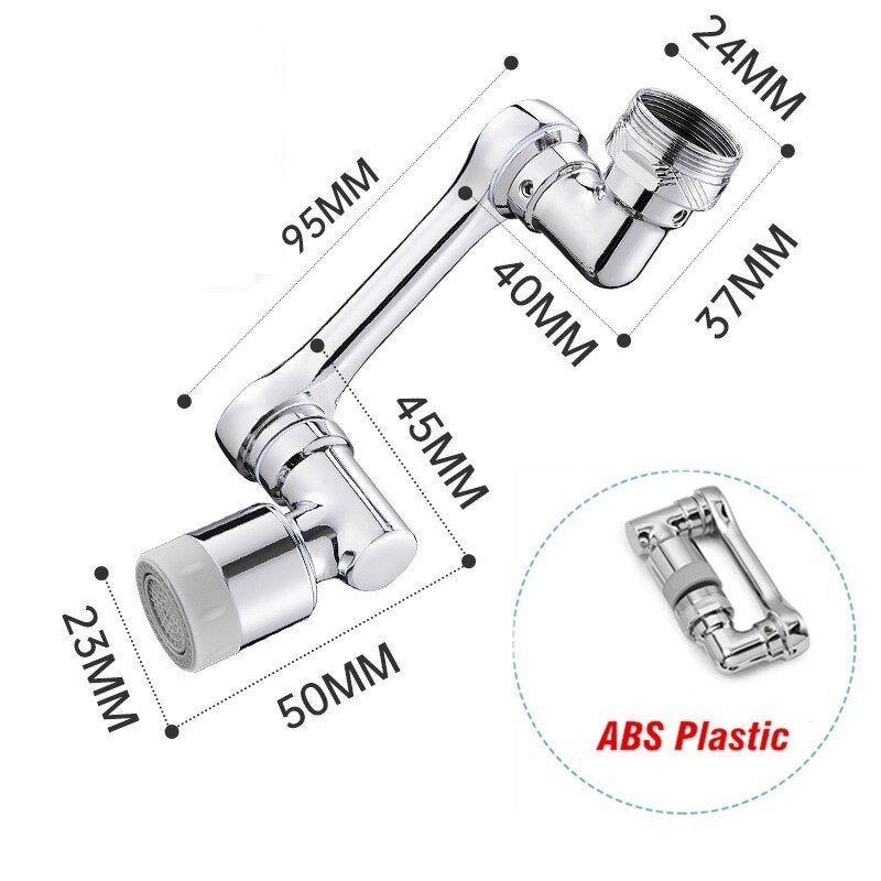 Robinet d'extension pivotant 1080 °