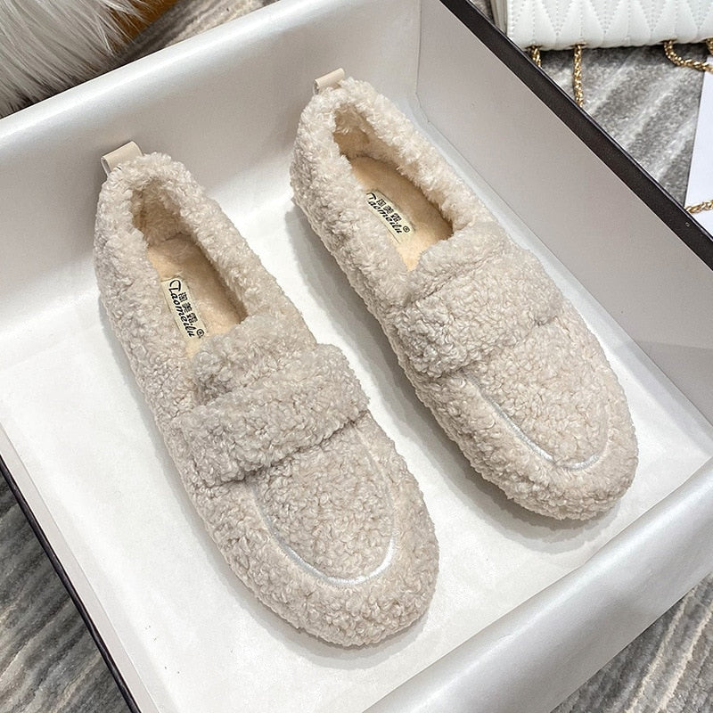 Mocassin d'hiver - Effet mouton