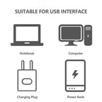 5 x Mini lampe LED USB