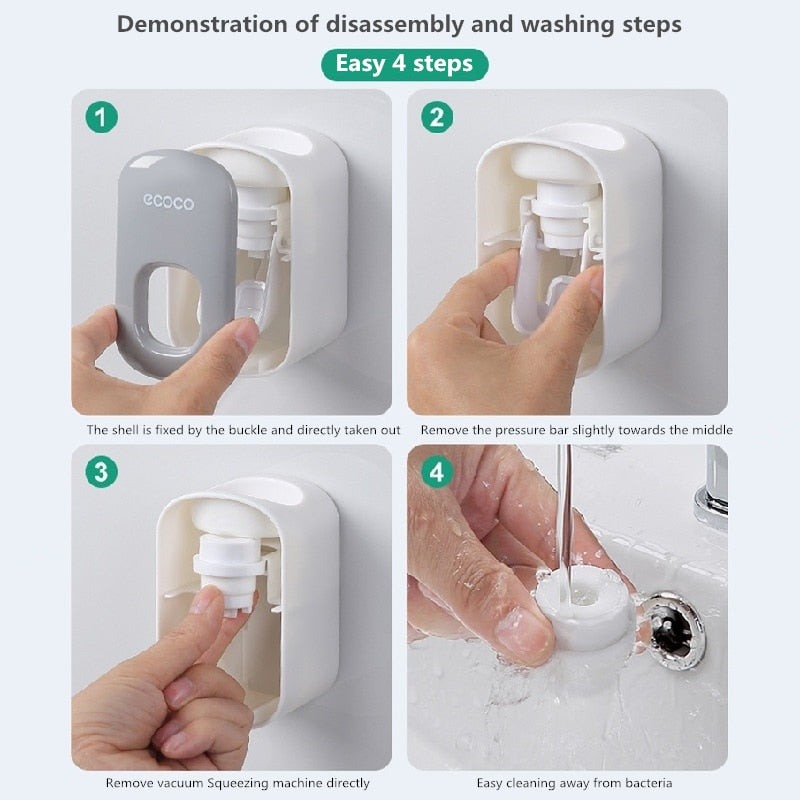 Distributeur automatique de dentifrice