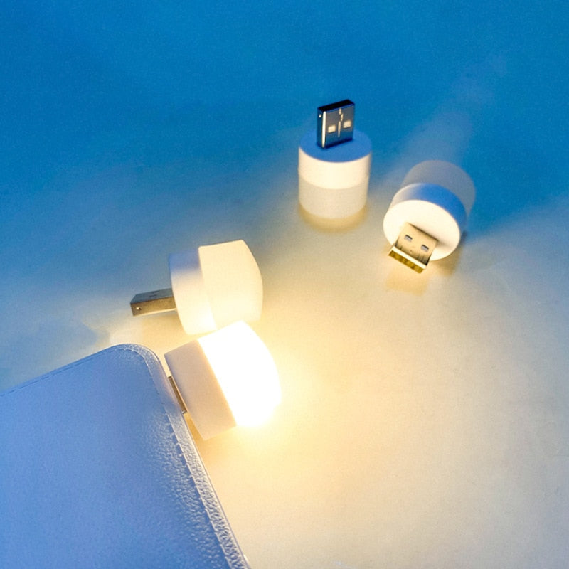 5 x Mini lampe LED USB