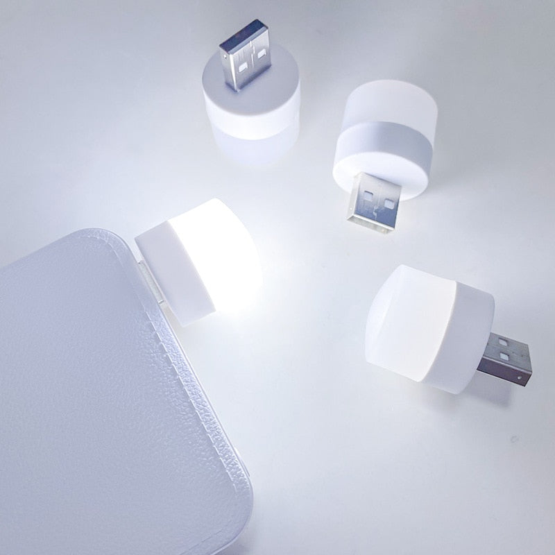 5 x Mini lampe LED USB