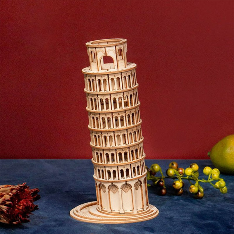 Puzzle en bois 3D - Monuments