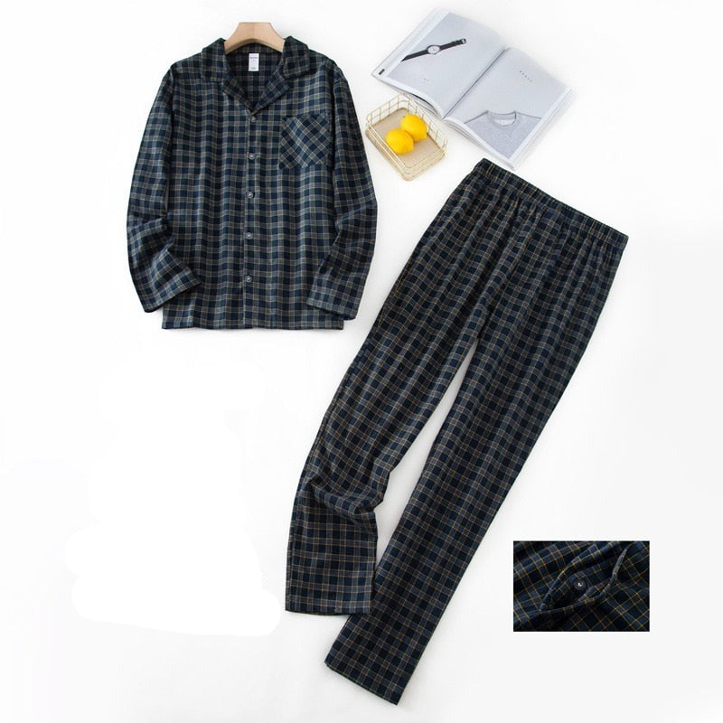 Ensemble pyjama chemise pantalon - Homme