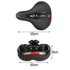 Selle de vélo en gel - Absorption des chocs