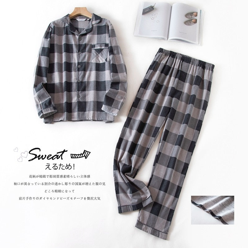 Ensemble pyjama chemise pantalon - Homme