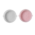 2x Tapetes de silicona reutilizables para hornear