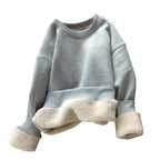 Sweat shirt fourré