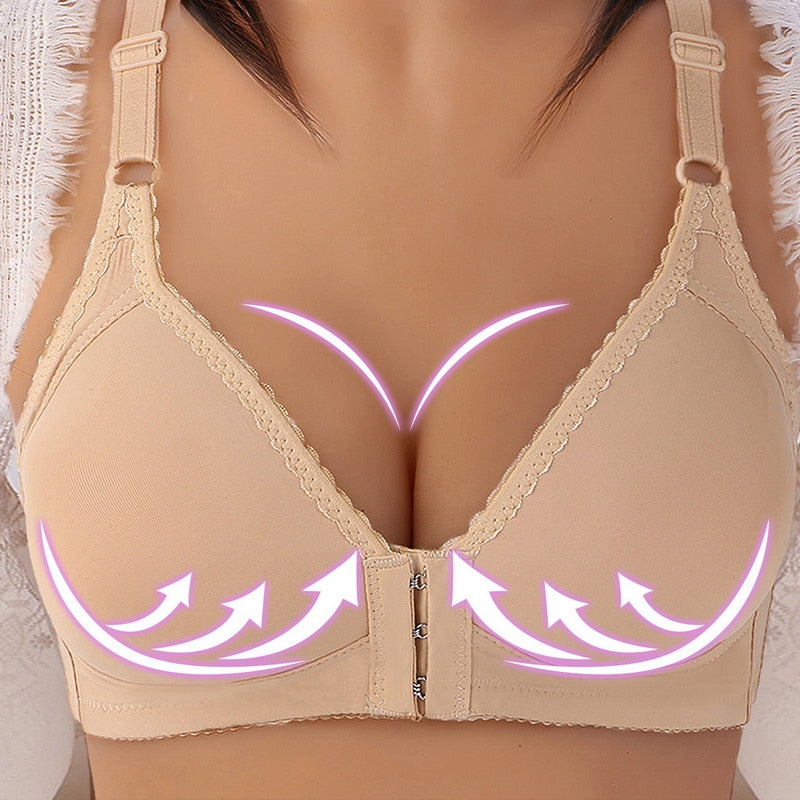 Soutien gorge fermeture à l'avant - Motifs fleuris