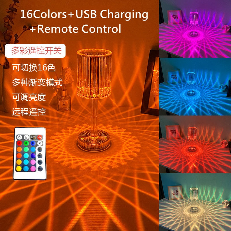 Lampe USB Cristal MAGIQUE !