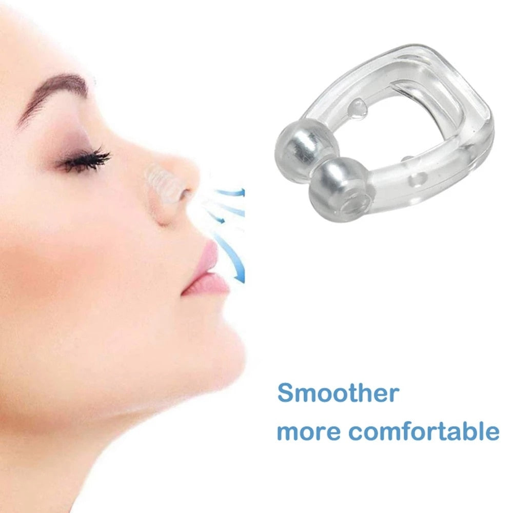 4x Clip nasal anti ronflement