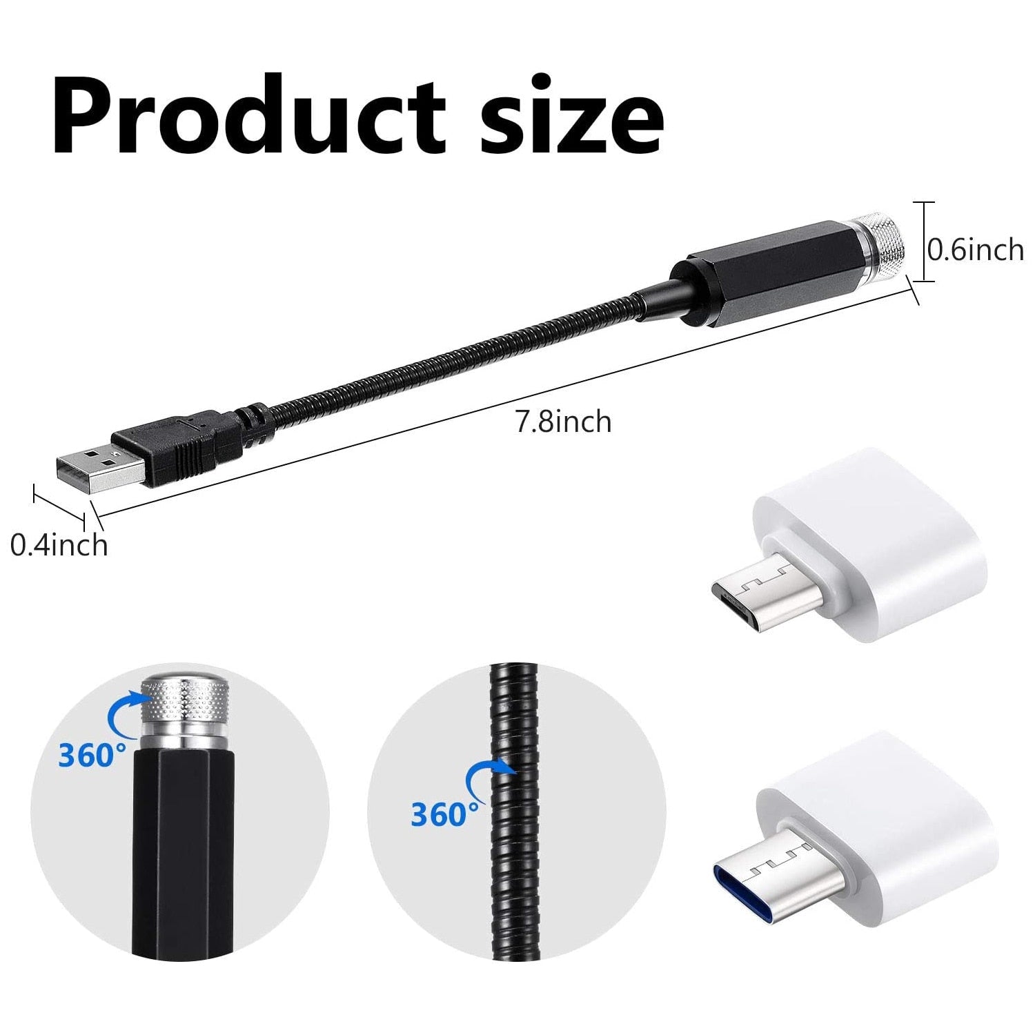 Projecteur LED ciel étoilé