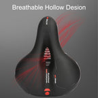 Selle de vélo en gel - Absorption des chocs