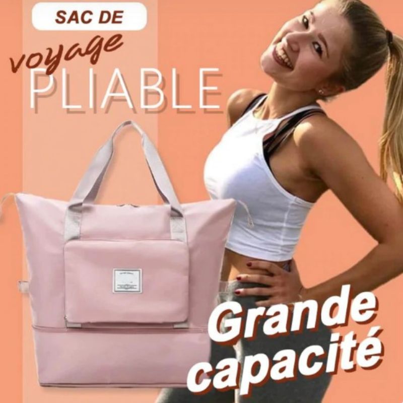 Sac de voyage pliable - GRANDE CAPACITE