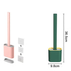 Brosse WC en silicone souple
