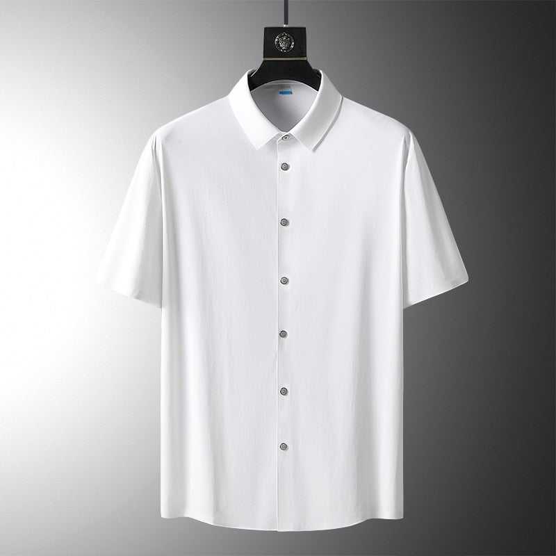 Silky-feel quick-dry shirt