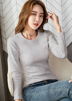 Pull thermique intérieur fourrure