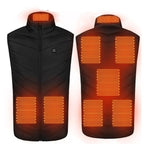 Gilet Chauffant Electrique - 8 Zones chauffantes