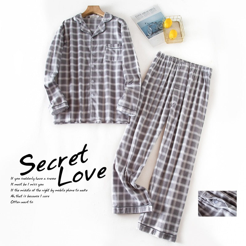 Ensemble pyjama chemise pantalon - Homme
