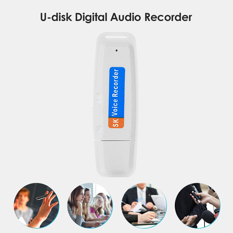 Mini dictaphone USB  + Carte SD 8GB OFFERTE