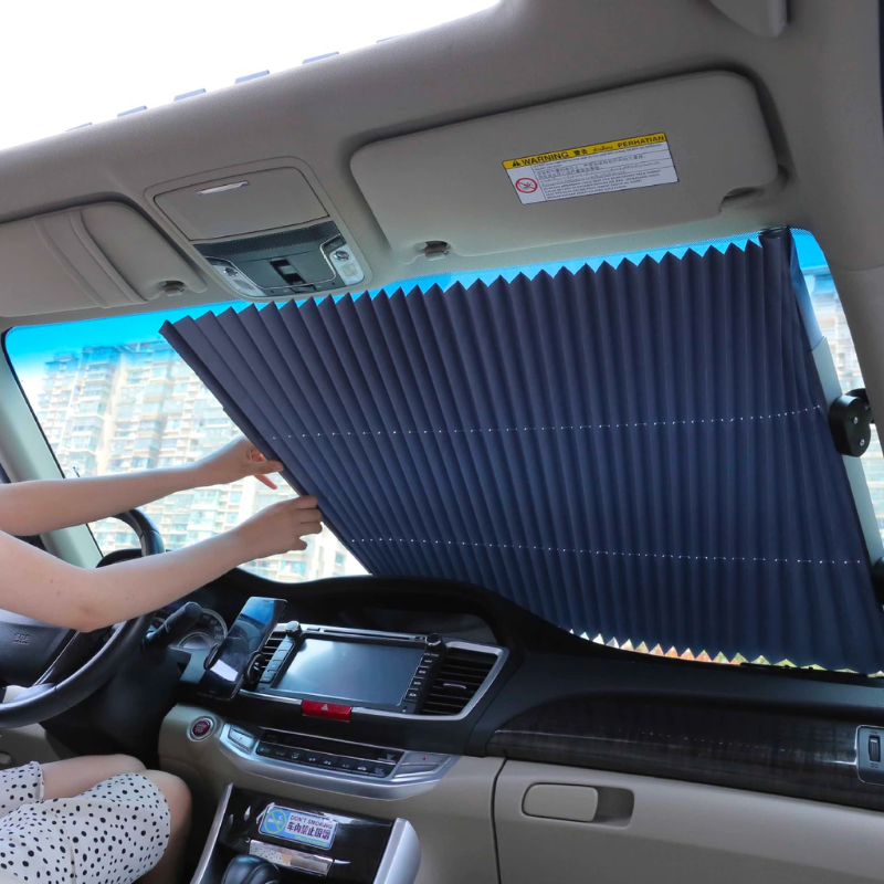 Rideau pare soleil pour voiture