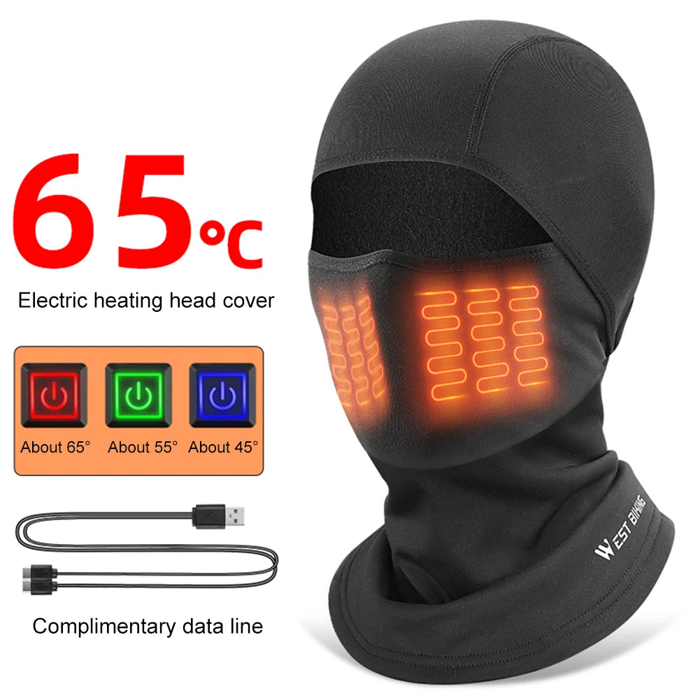 Cagoule intégrale chauffante