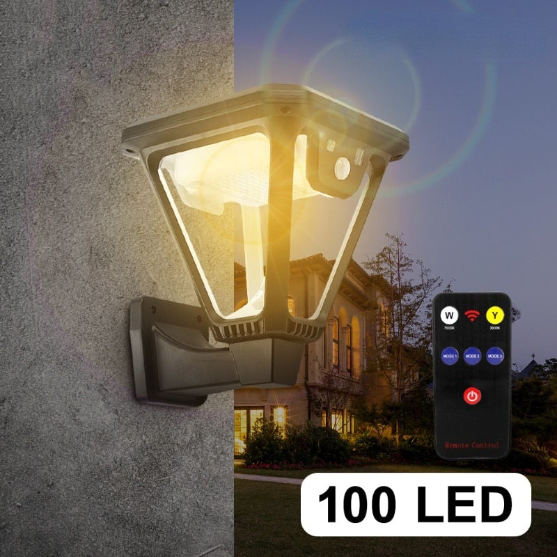 Lampe solaire convertible 2 en 1